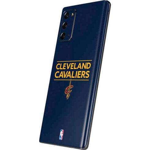 NBA Cleveland Cavaliers Standard - Blue Galaxy Note20 5G Skin